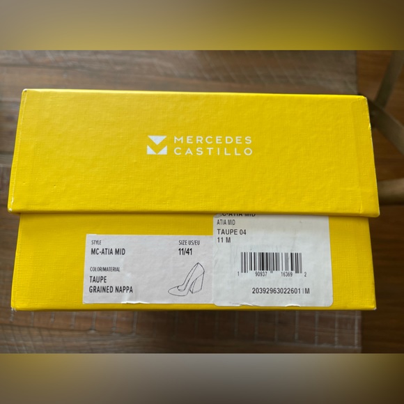 Mercedes Castillo leather pump comfortable heels, shoes - Picture 11 of 13